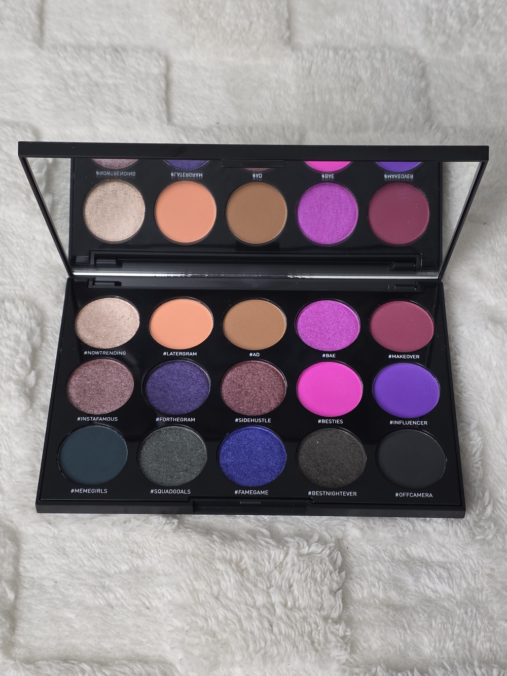 MORPHE COSMETICS 15S SOCIAL BUTTERFLY PRESSED POWDER ARTISTRY PALETTE NWOB